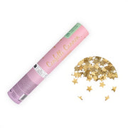 Konfettikanone goldene Sterne, 20cm PartyDeco 1 fiestastore