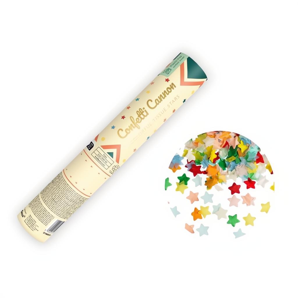 Konfettikanone Zirkus, 20 cm Konfettikanonen Party PartyDeco 1 fiestastore