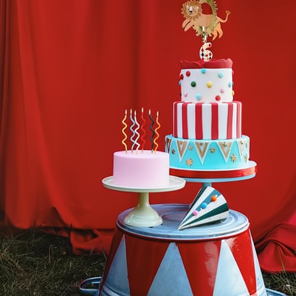 Löwe Tortentopper, 16 x 16 cm Topper für Kuchen und Muffins PartyDeco 2 fiestastore
