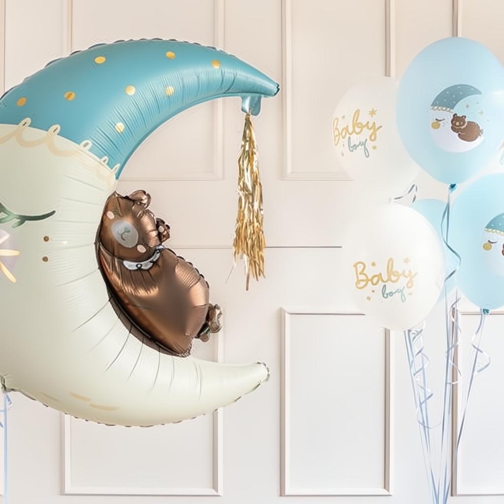 Luftballons 30 cm, Baby Boy PartyDeco 2 fiestastore