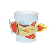 Manschetten für Becher Flugzeug Becher / Gläser PartyDeco 1 fiestastore