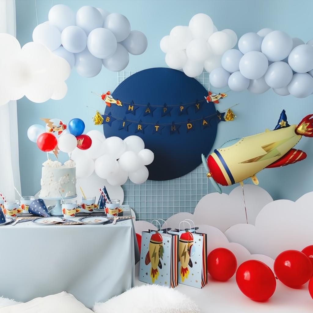 Manschetten für Becher Flugzeug Becher / Gläser PartyDeco 6 fiestastore