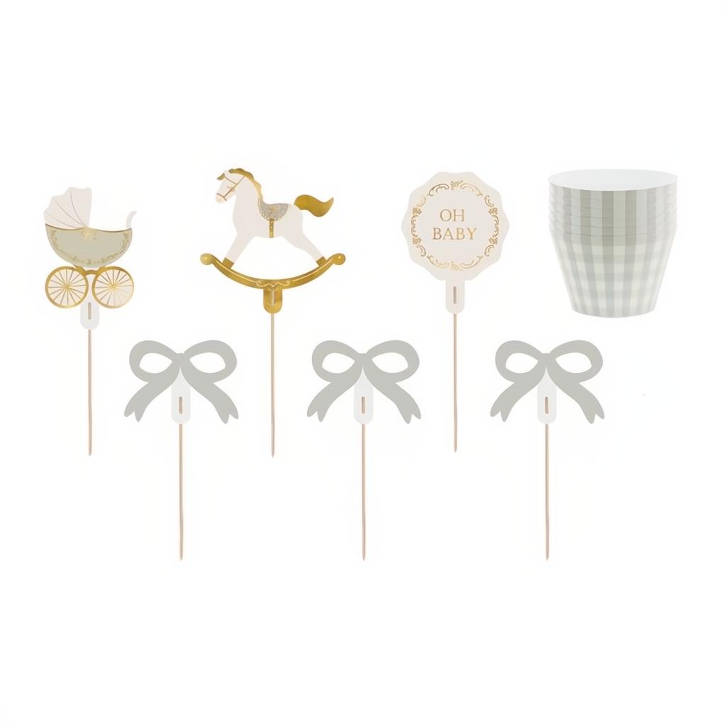 Muffin-Set Oh Baby PartyDeco 1 fiestastore