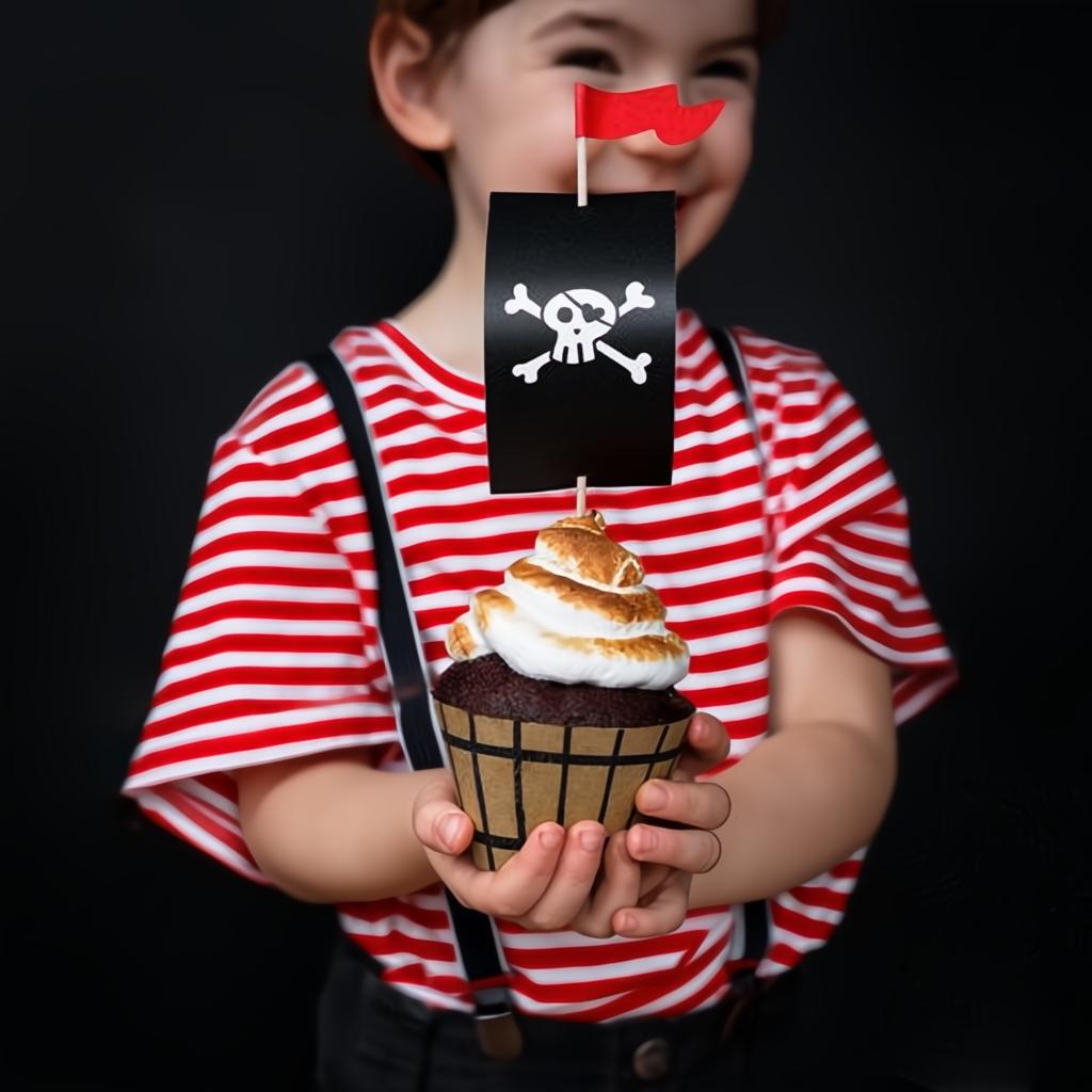 Muffin-Set Piraten PartyDeco 5 fiestastore