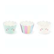 Muffinförmchen Einhorn, 5x7,5x5cm PartyDeco 1 fiestastore
