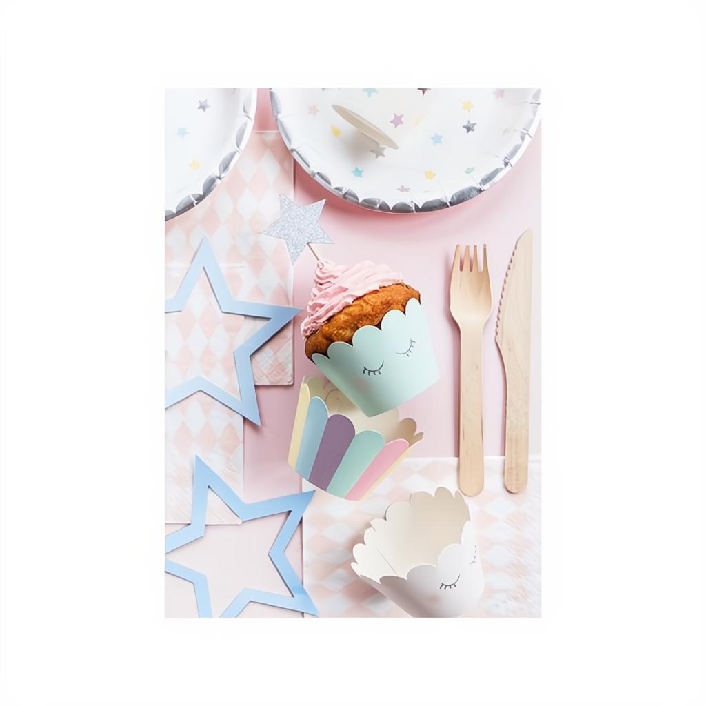 Muffinförmchen Einhorn, 5x7,5x5cm PartyDeco 2 fiestastore