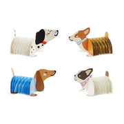 Papier-Honeycomb-Dekorationen Hunde Formen PartyDeco 1 fiestastore