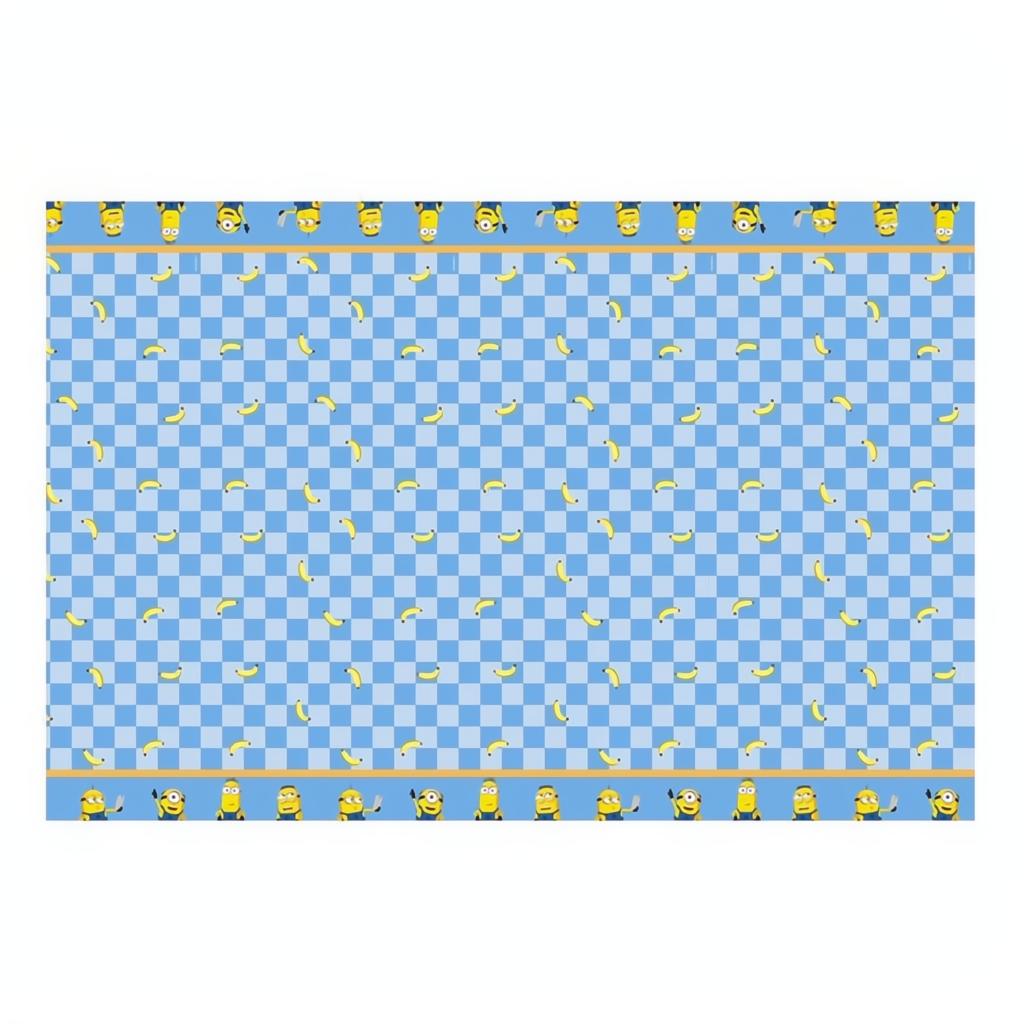Papier-Tischdecke Minions, 180x120 cm PartyDeco 1 fiestastore
