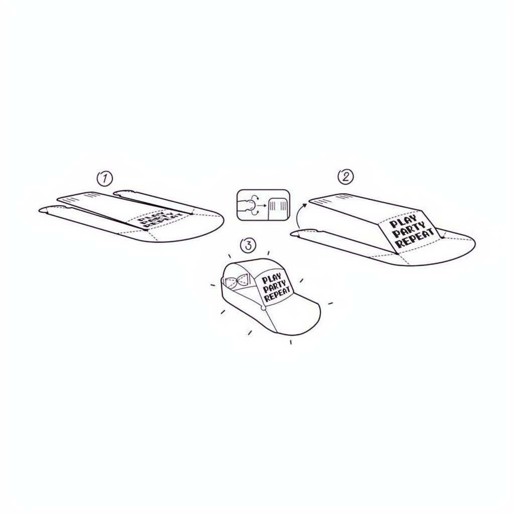 Papierhüte Gamer, 38.5x18.5 cm, schwarz Paperhüte / Partytröten PartyDeco 5 fiestastore