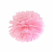 Papierpompons, hellrosa, 25cm PartyDeco 1 fiestastore