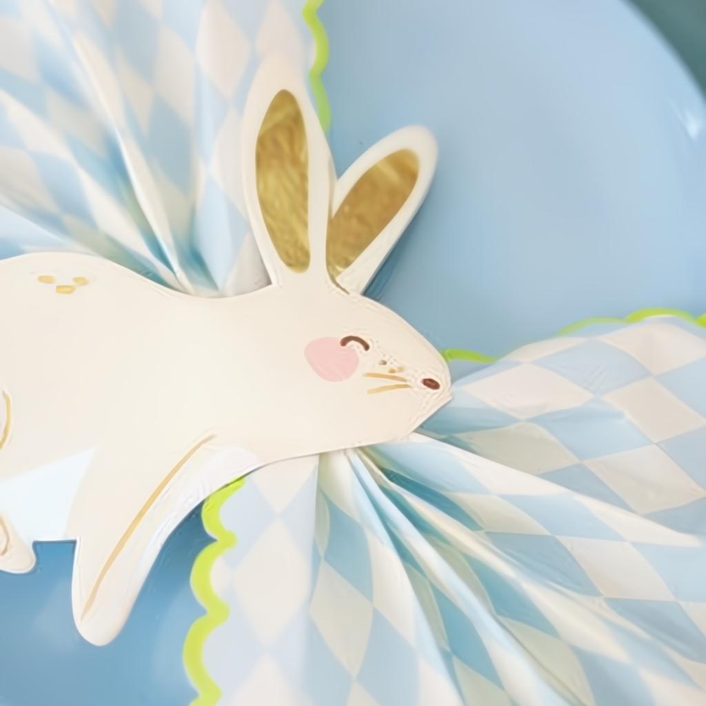 Papierservietten Bunny, 12.5x16 cm Servietten bedruckt PartyDeco 4 fiestastore