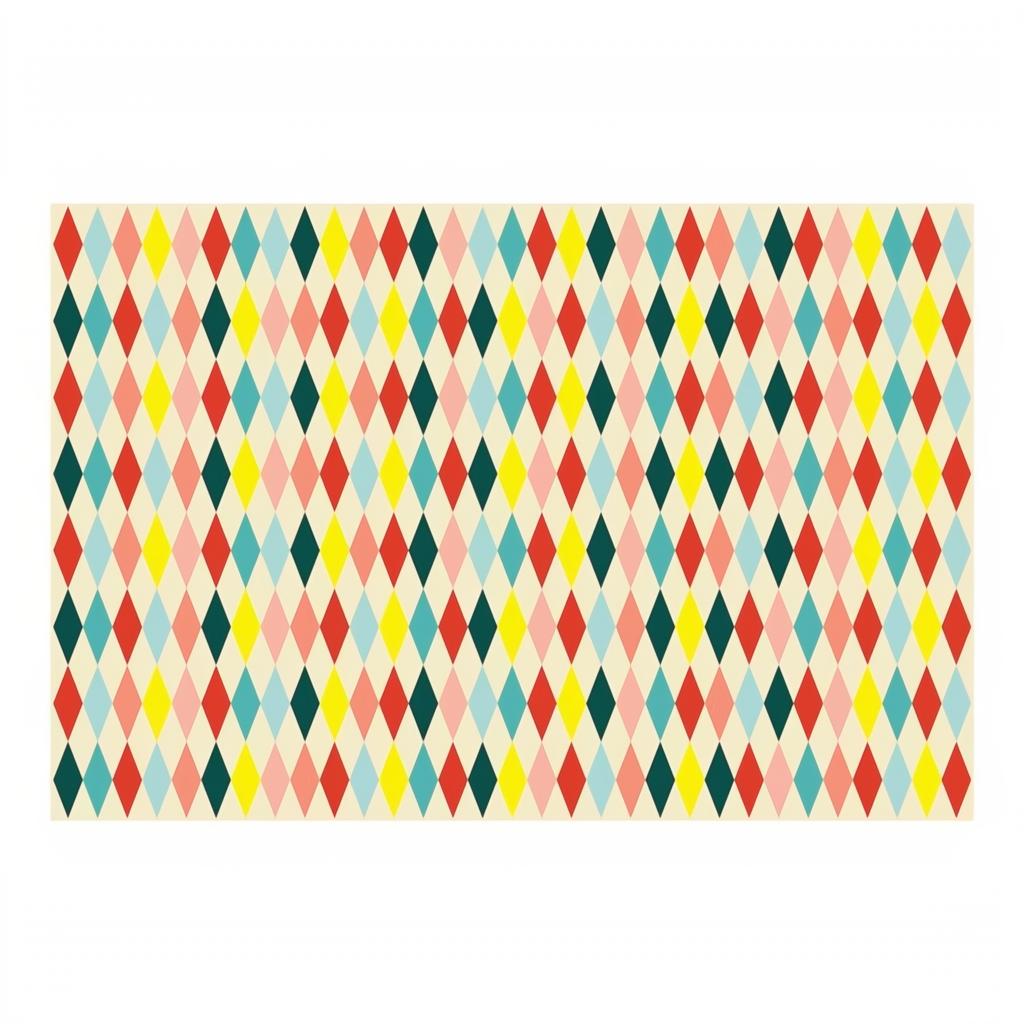 Papiertischdecke Rauten, 180 x 120 cm Party-Tischdecken / Skirtings PartyDeco 1 fiestastore