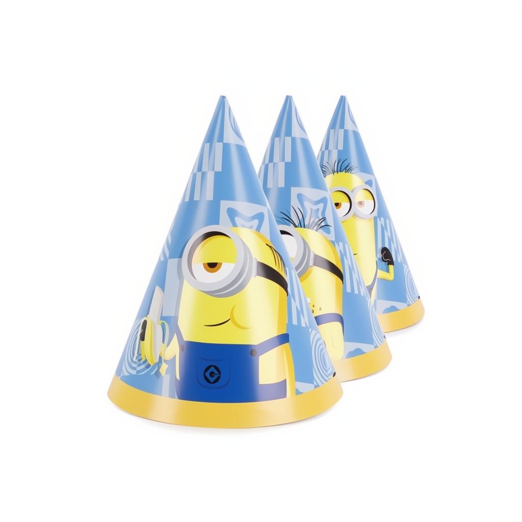 Partyhütchen Minions, 16 cm PartyDeco 1 fiestastore