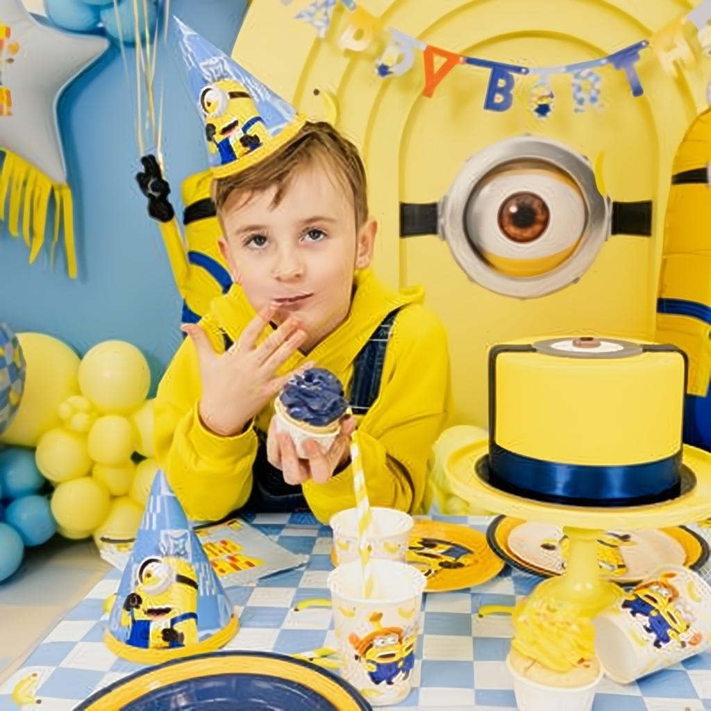 Partyhütchen Minions, 16 cm PartyDeco 6 fiestastore