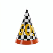 Partyhüte GO!, 16 cm Paperhüte / Partytröten PartyDeco 1 fiestastore