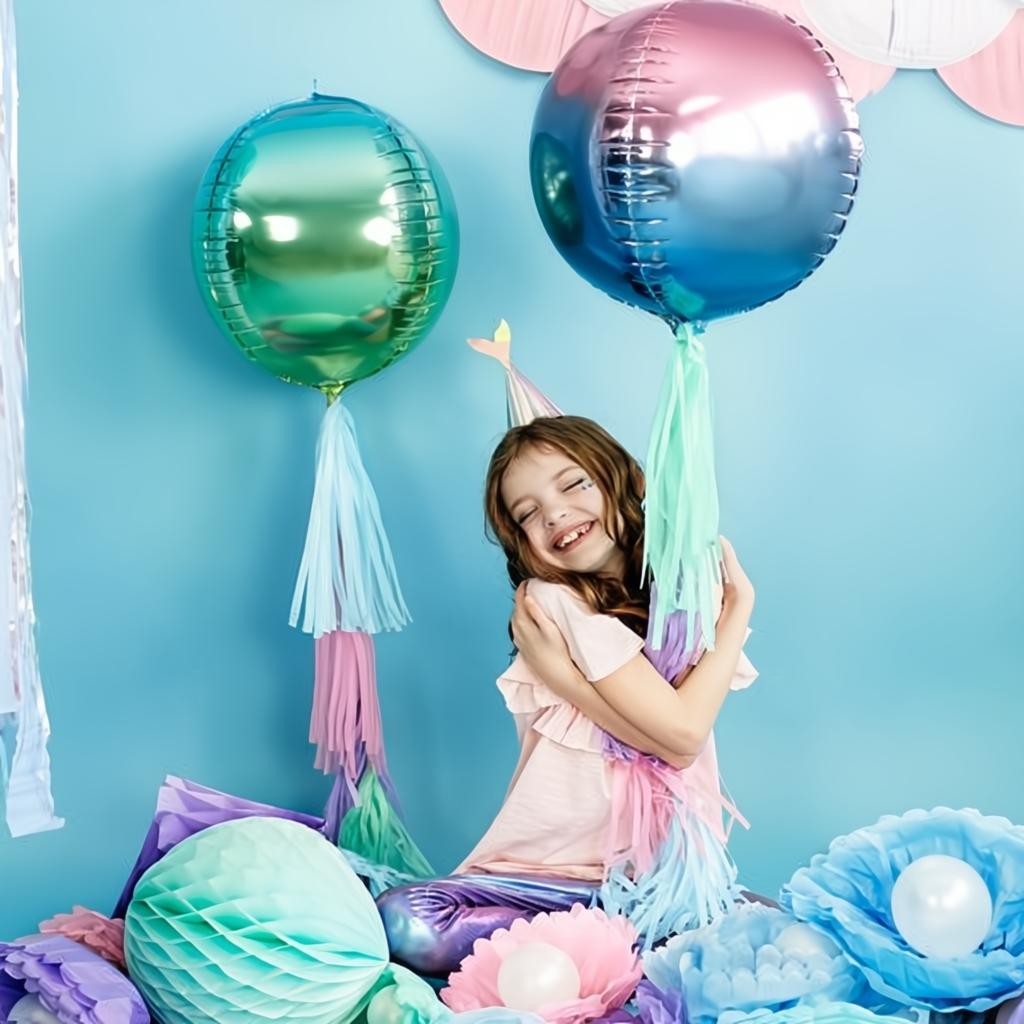 Partyhüte Meerjungfrau, schillernd, 18cm Paperhüte / Partytröten PartyDeco 5 fiestastore