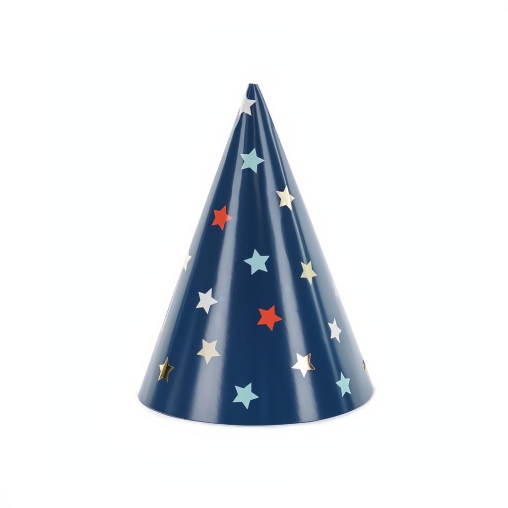 Partyhüte Sterne, 16 cm Paperhüte / Partytröten PartyDeco 1 fiestastore