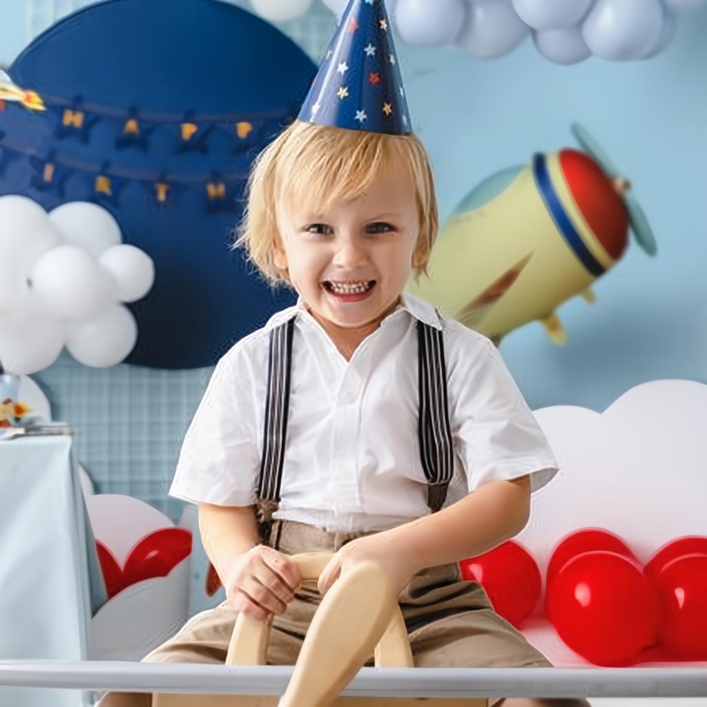Partyhüte Sterne, 16 cm Paperhüte / Partytröten PartyDeco 2 fiestastore
