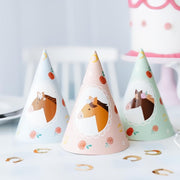 Pferde Partyhüte 16 cm Set 6 Stück PartyDeco 1 fiestastore