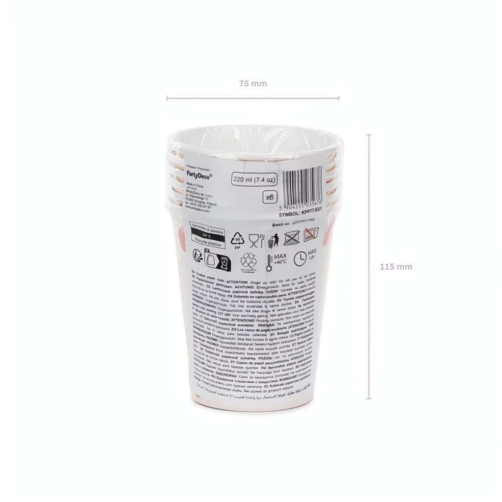 Pferdebecher, 220 ml Becher / Gläser PartyDeco 5 fiestastore