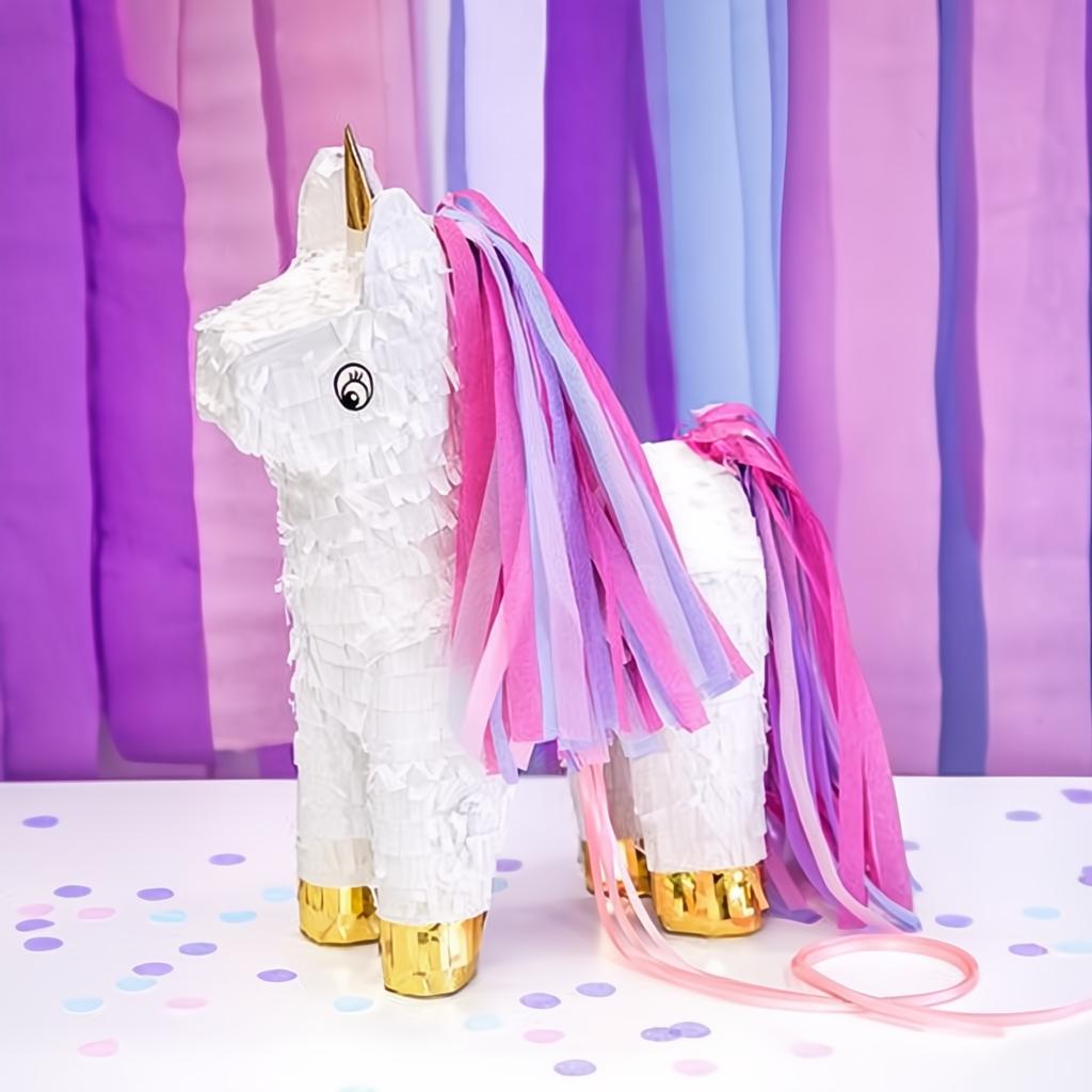 Piñata - Einhorn, 24,5x34x9cm PartyDeco 2 fiestastore