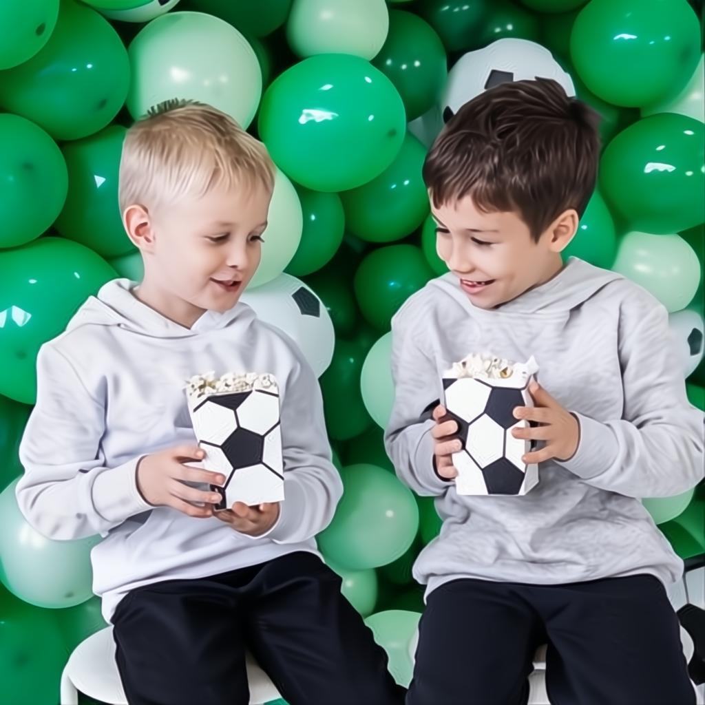 Popcorndosen Ball, 7x7x12cm Popcorn-Boxen PartyDeco 4 fiestastore