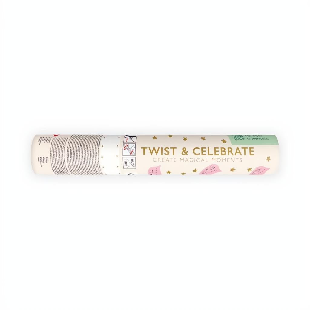 Rohr schiesst Sterne und Konfetti in Katzenform, 20 cm Konfettikanonen Party PartyDeco 2 fiestastore