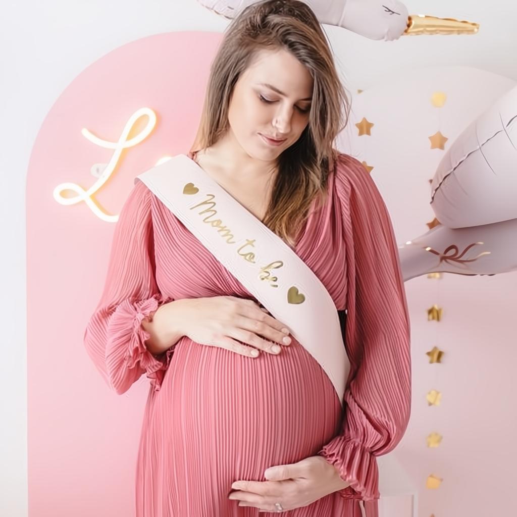 Schärpe Mom to be, hellrosa, 75 cm PartyDeco 2 fiestastore