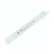 Schärpe Mom to be, light tiffany blue, 75 cm PartyDeco 1 fiestastore