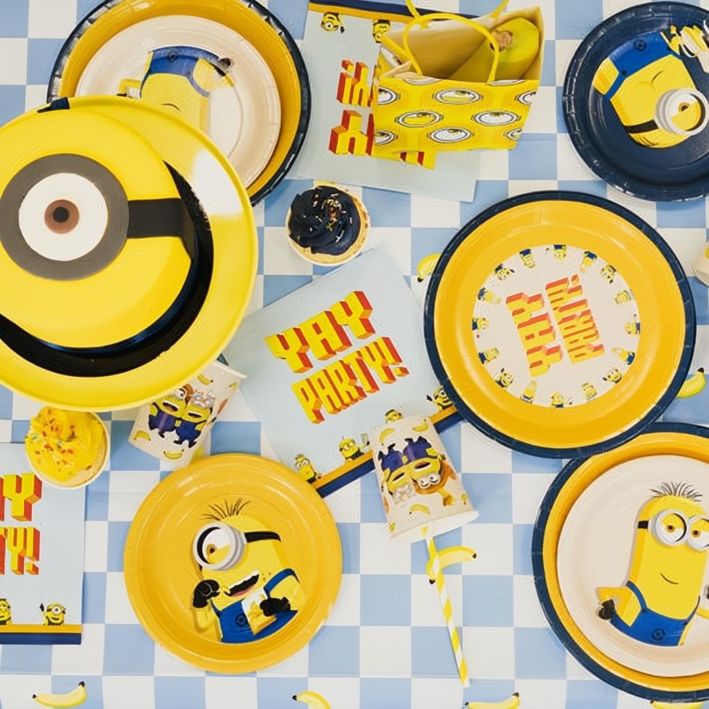 Servietten Minions, 33x33 cm PartyDeco 5 fiestastore