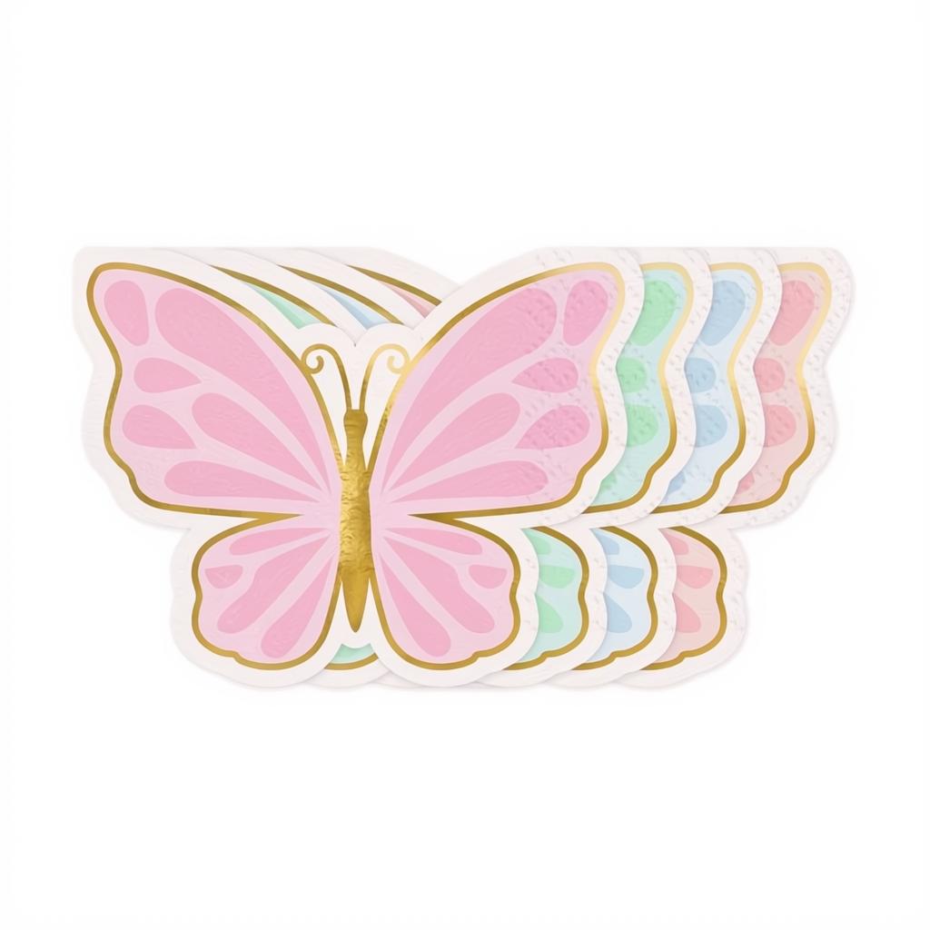 Servietten Schmetterling, 16x12 cm PartyDeco 1 fiestastore