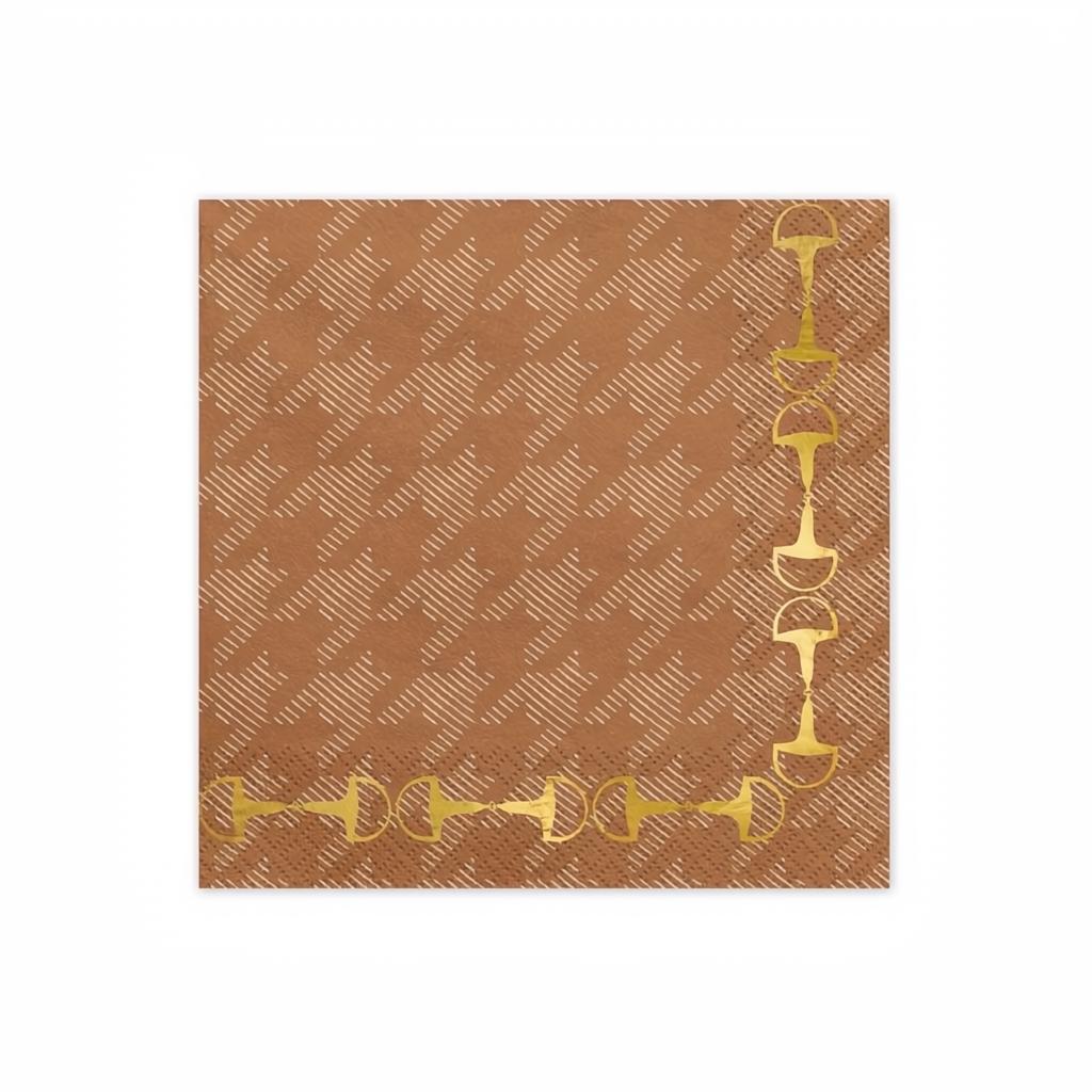 Servietten Steigbügel, 33x33 cm PartyDeco 1 fiestastore