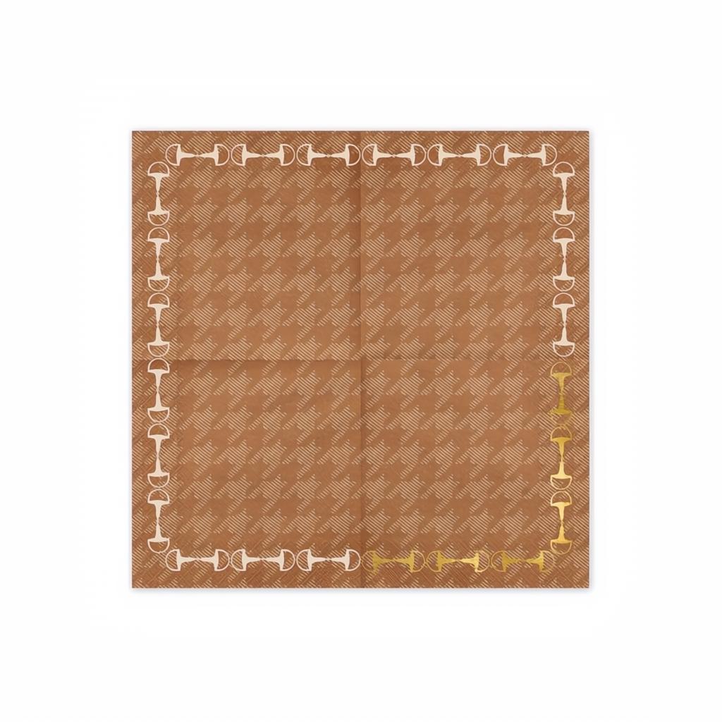 Servietten Steigbügel, 33x33 cm PartyDeco 2 fiestastore