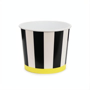Snack-Eimer Streifen, 14 cm Eimer / Körbchen PartyDeco 1 fiestastore