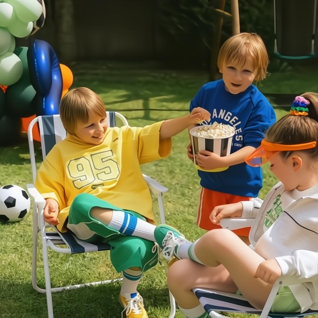 Snack-Eimer Streifen, 14 cm Eimer / Körbchen PartyDeco 2 fiestastore