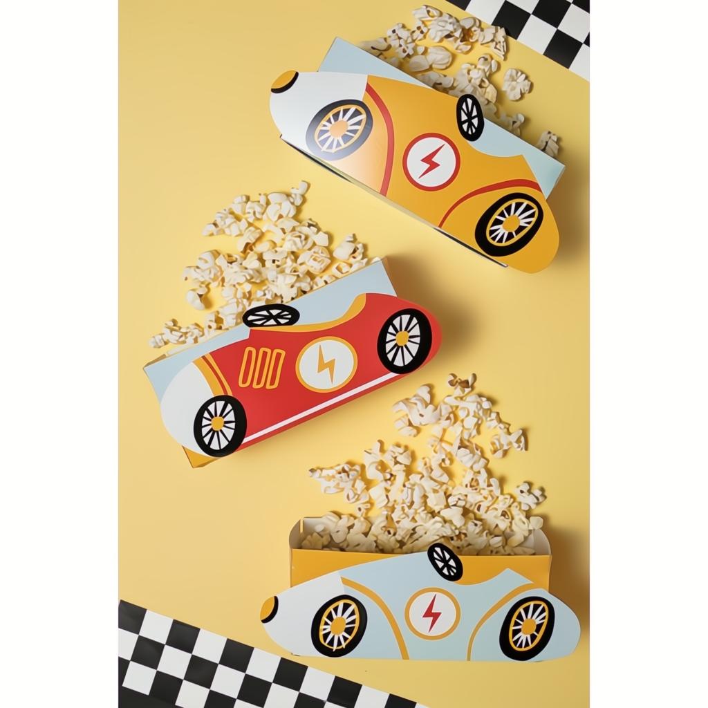 Snackboxen Autos Snack- und Süsswarenverpackungen PartyDeco 2 fiestastore