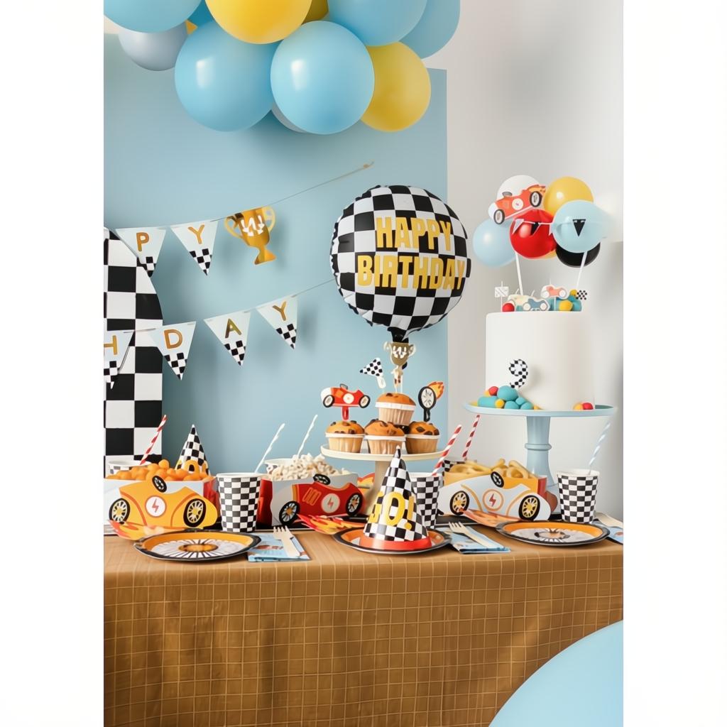 Snackboxen Autos Snack- und Süsswarenverpackungen PartyDeco 6 fiestastore