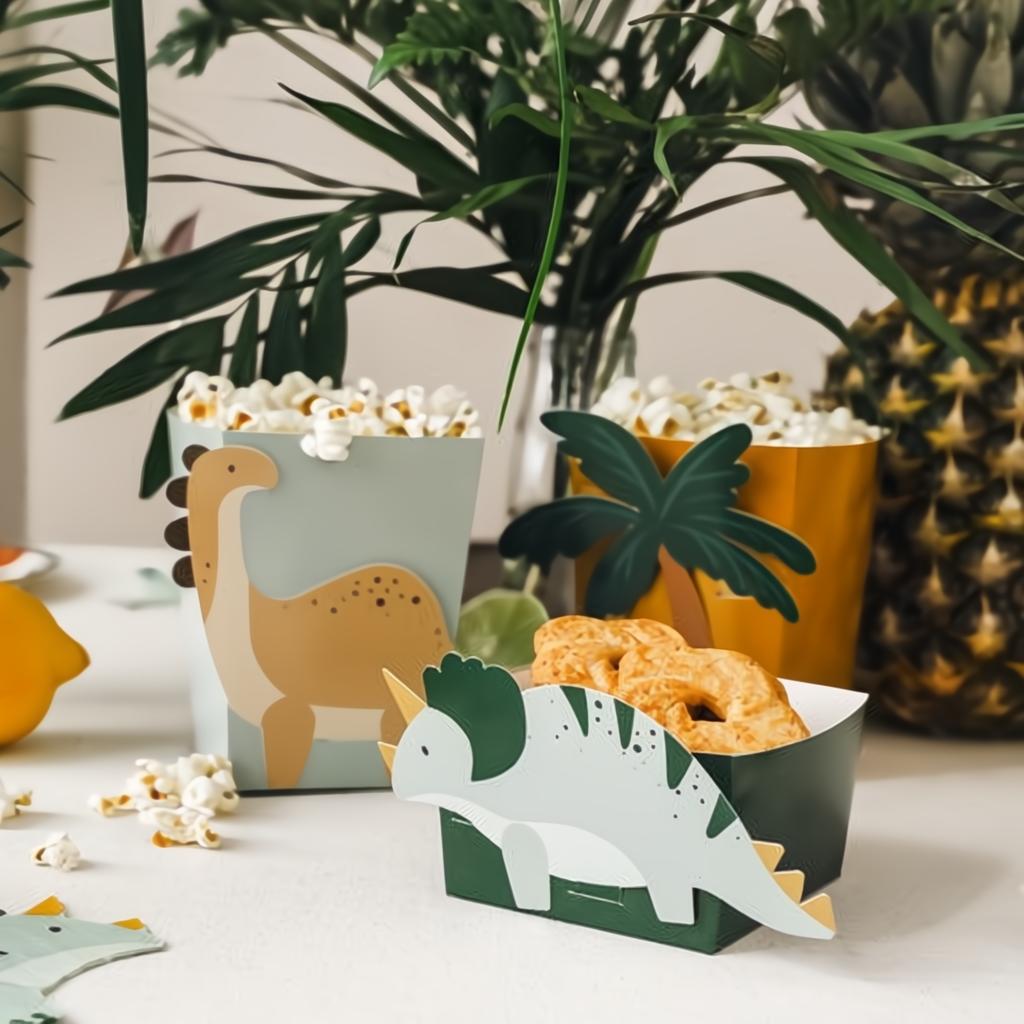 Snackboxen Dinosaurier Snack- und Süsswarenverpackungen PartyDeco 2 fiestastore