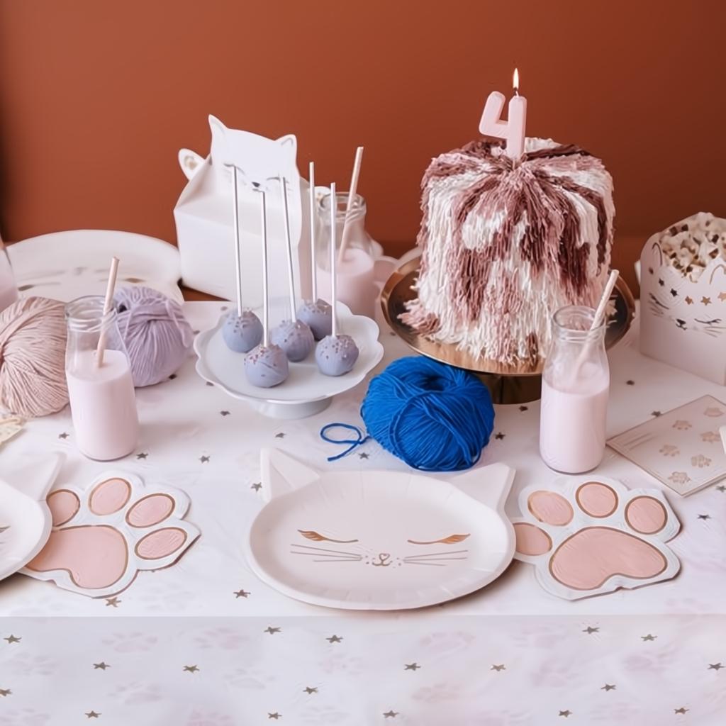 Snackboxen mit Katzenmotiv Snack- und Süsswarenverpackungen PartyDeco 4 fiestastore