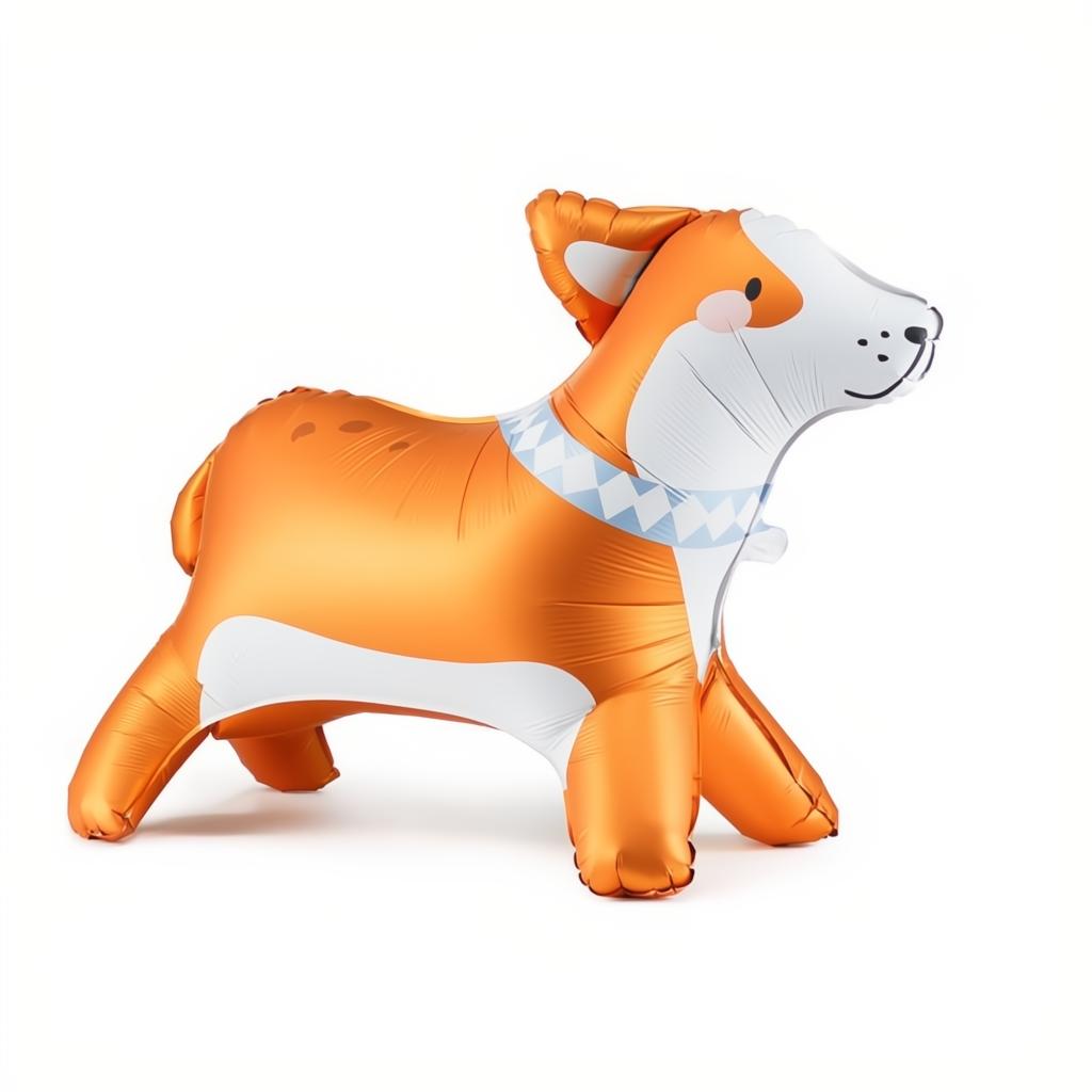 Stehender Folienballon Corgi, 88x70 cm Folienballons PartyDeco 1 fiestastore