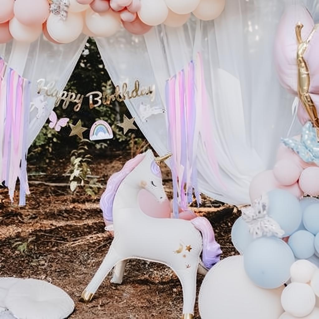 Stehender Folienballon Einhorn, 95x86 cm PartyDeco 3 fiestastore