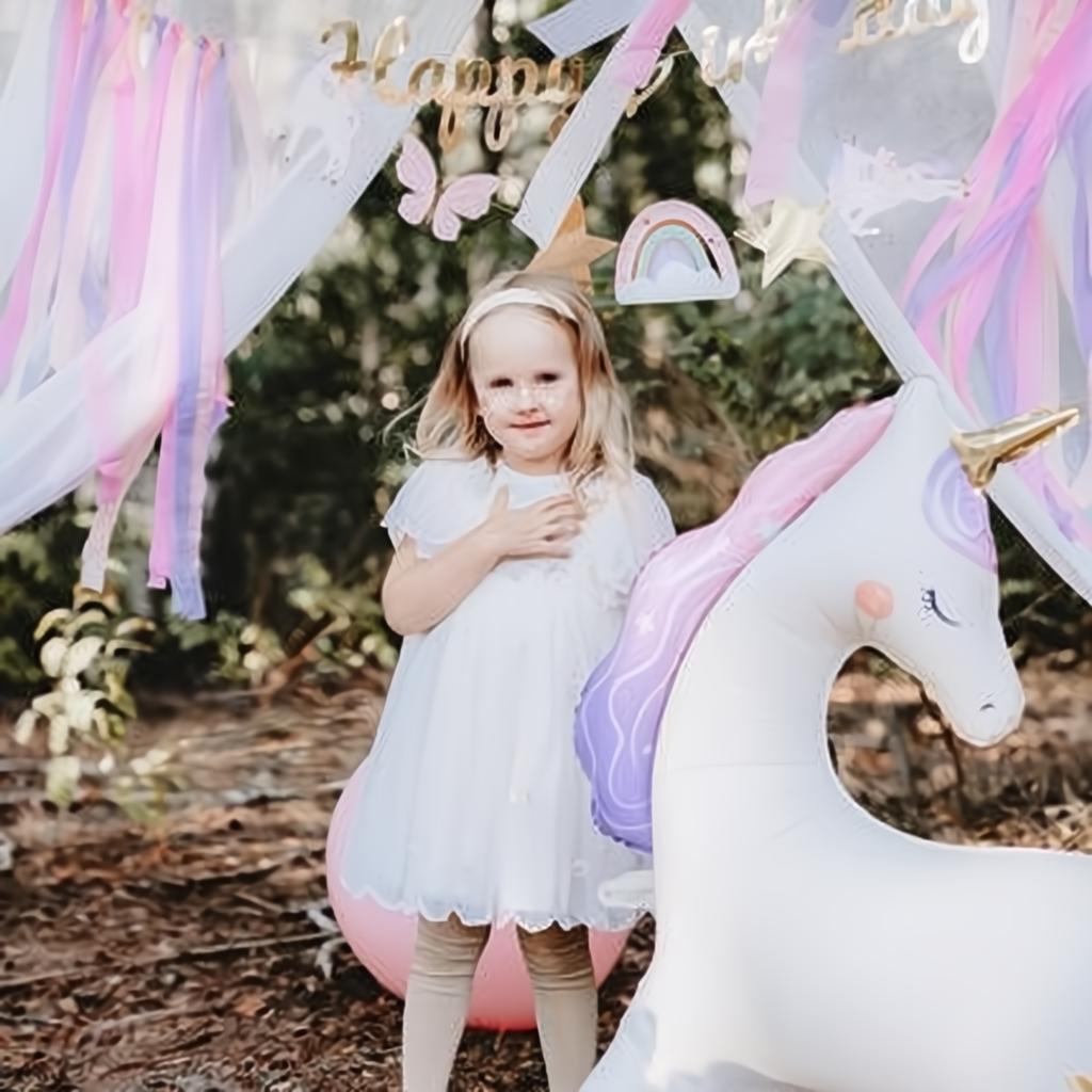 Stehender Folienballon Einhorn, 95x86 cm PartyDeco 4 fiestastore