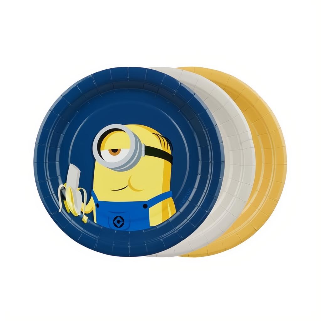 Teller Minions, 18 cm PartyDeco 1 fiestastore