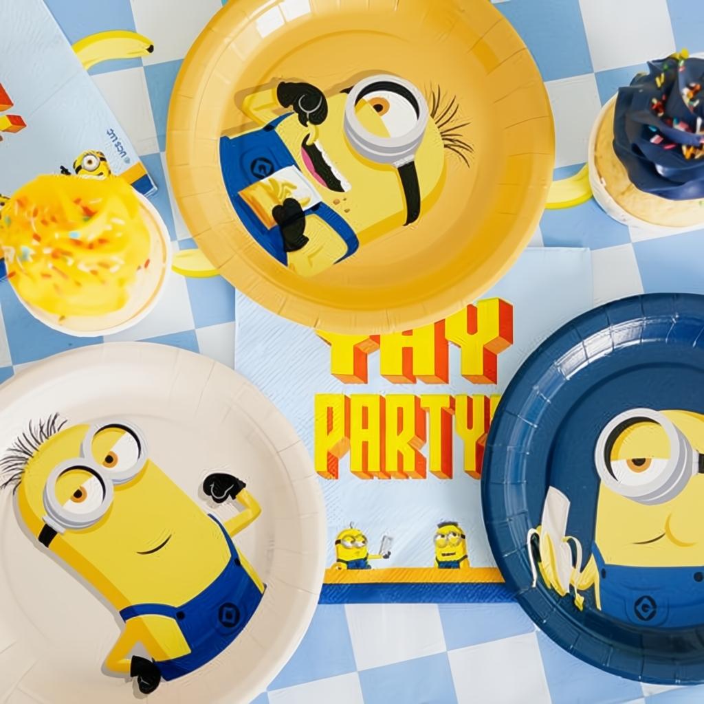 Teller Minions, 18 cm PartyDeco 2 fiestastore