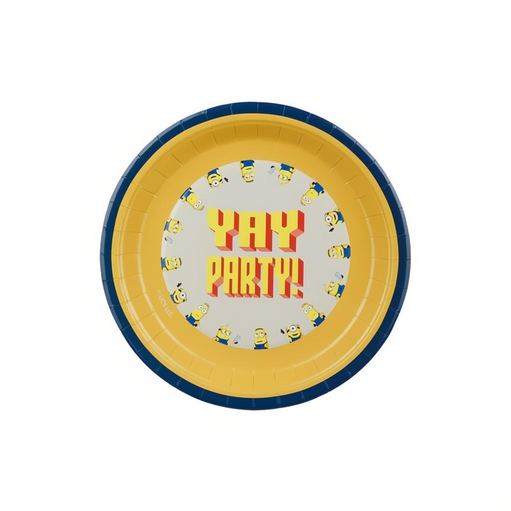 Teller Minions, 23 cm PartyDeco 1 fiestastore