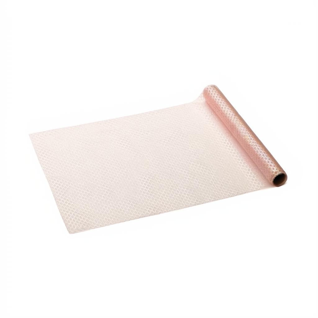 Tüllläufer Schuppen, Rosa, 0,32 x 3 m Läufer PartyDeco 1 fiestastore