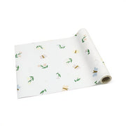 Vlies-Tischläufer Blumen und Schmetterlinge, 40 x 500 cm PartyDeco 1 fiestastore