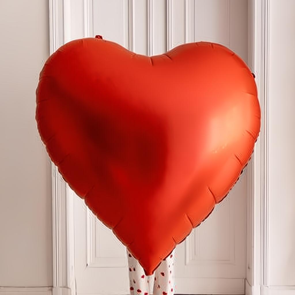 XXL-Folienballon Herz, 136x129 cm, rot PartyDeco 2 fiestastore
