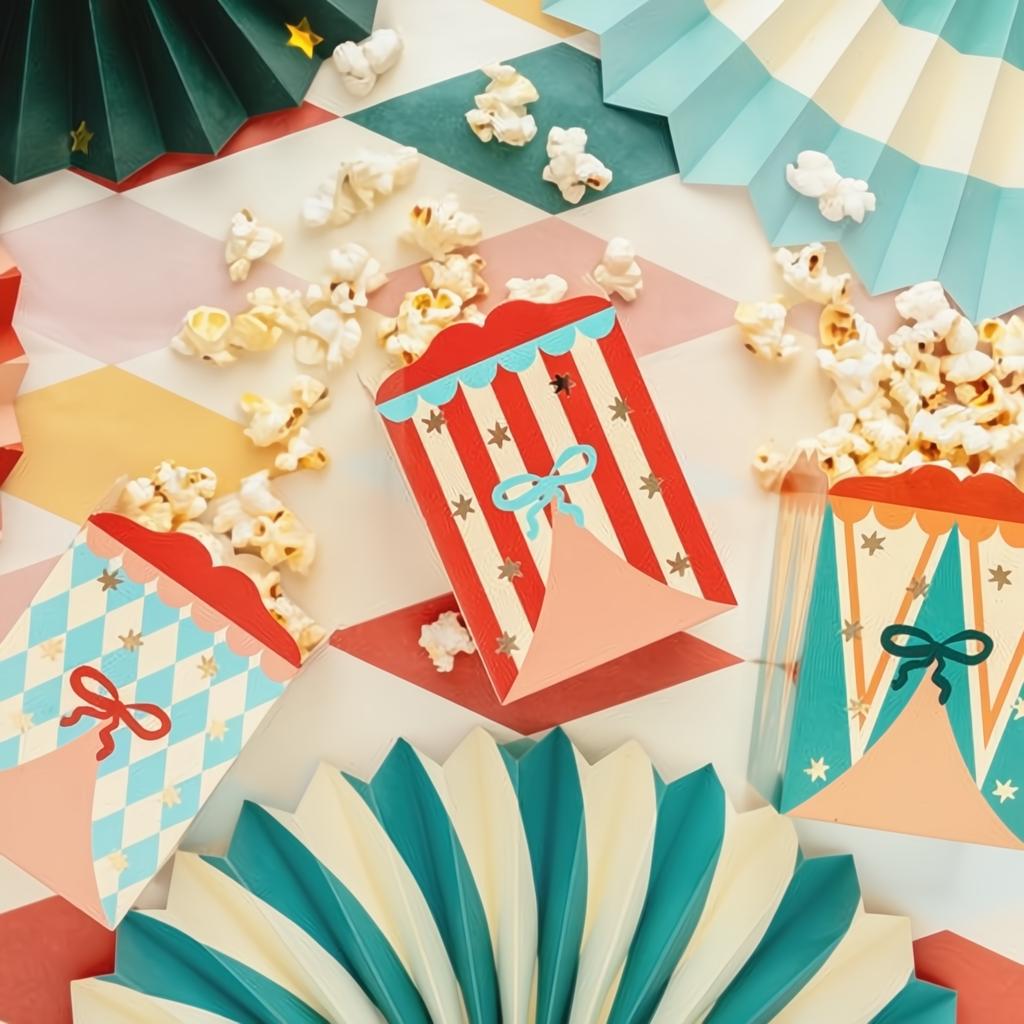 Zirkus-Snackboxen Snack- und Süsswarenverpackungen PartyDeco 2 fiestastore