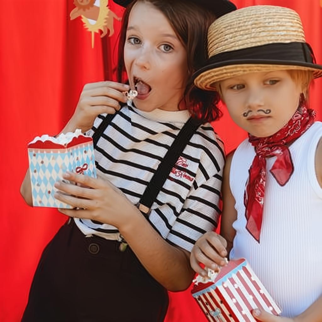Zirkus-Snackboxen Snack- und Süsswarenverpackungen PartyDeco 5 fiestastore